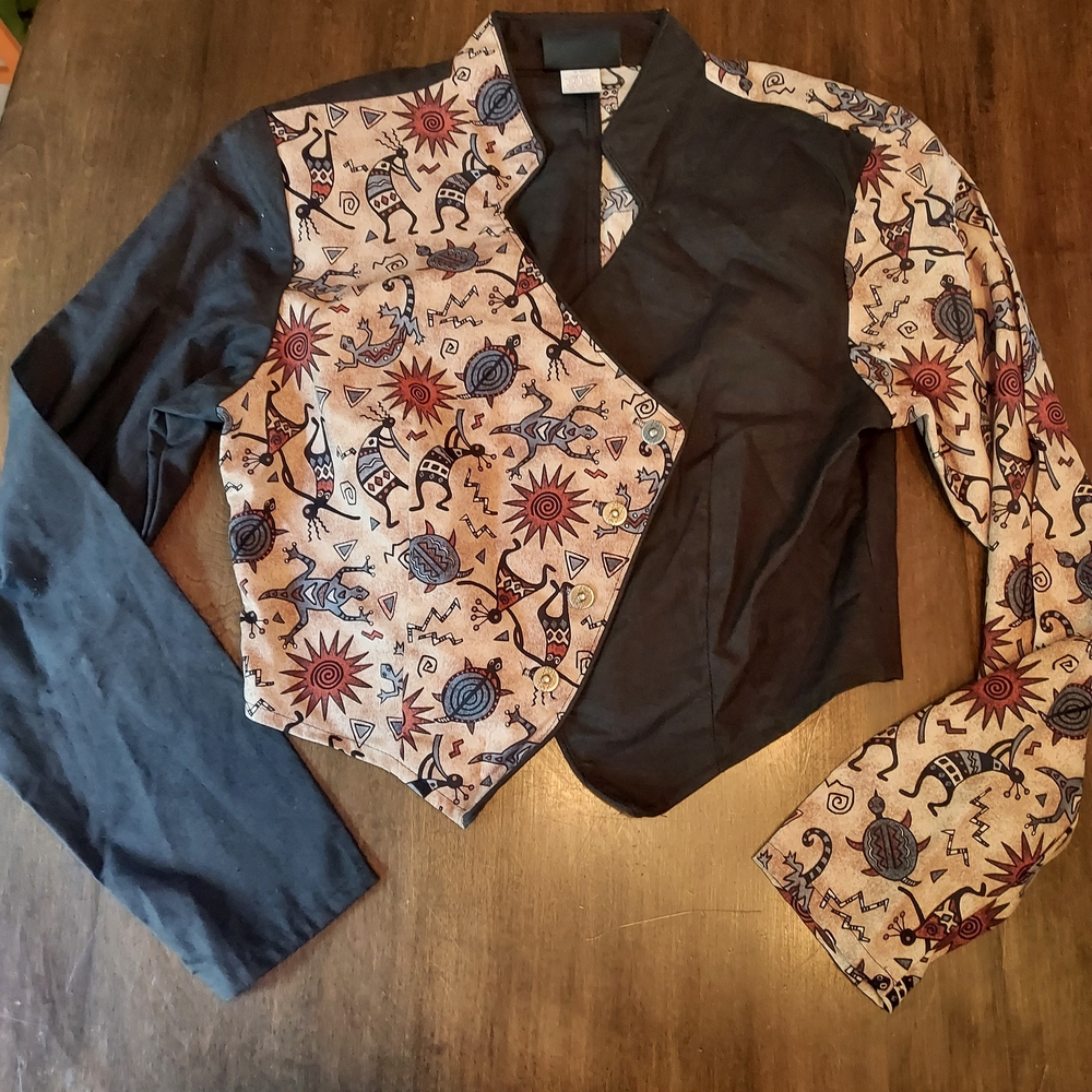 South western Print Women's Jacket Roughrider